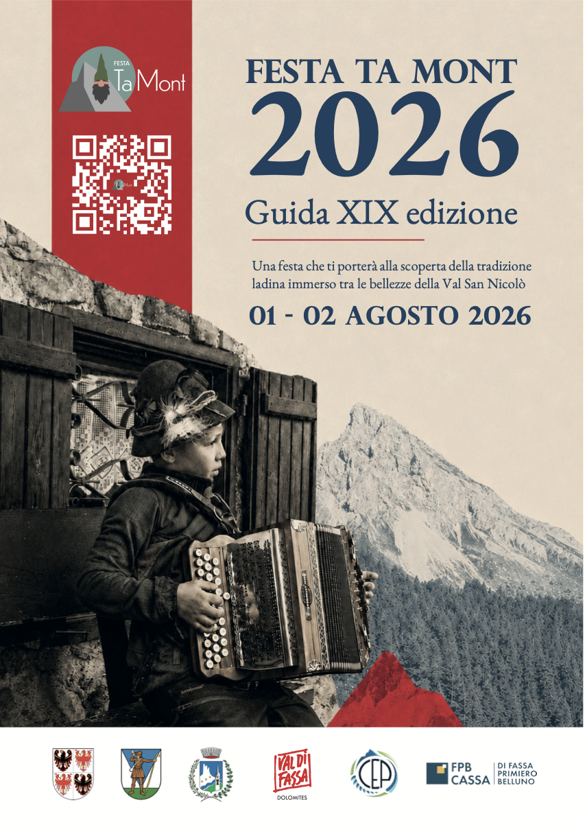 Locandina ufficiale Festa Ta Mont 2026